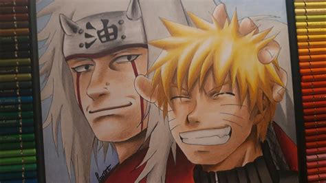 Drawing Naruto And Jiraiya Youtube