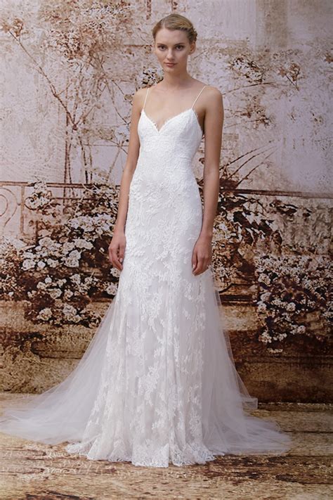 Stunning Monique Lhuillier Wedding Dress Collection Fw