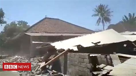 Lombok Earthquake Strong Tremors Shake Indonesian Island Lombok
