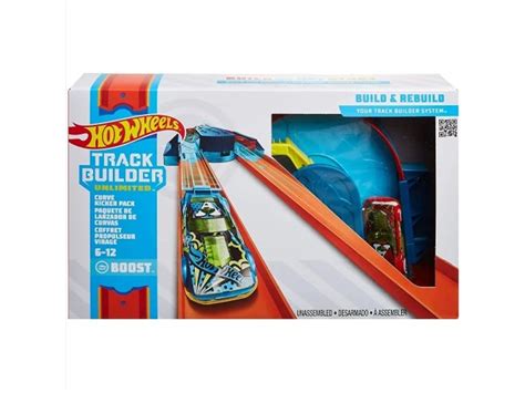 køb hot wheels track builder unlimited curve kicker pack hos superhelten legetøj