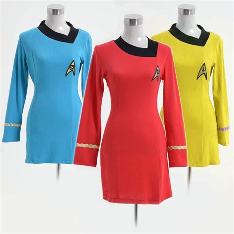 Star Trek Dress Costume The Female Duty Uniform Party Halloween Costume