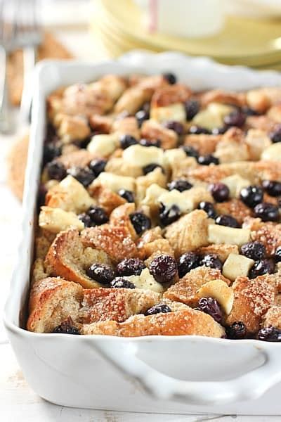 Blueberry And Cream Cheese French Toast Casserole Laughing