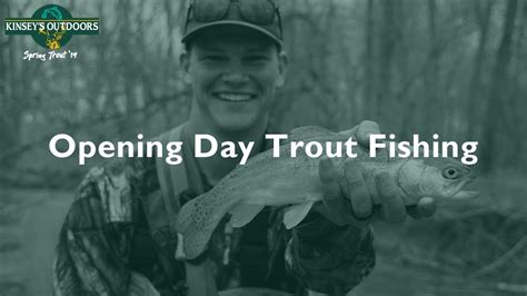 Opening Day Trout Fishing In Pa Pa Spring Trout Series Youtube