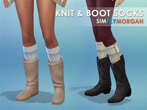 Sims 4 Cc Best Knee High Socks And Knee High Boots Fandomspot
