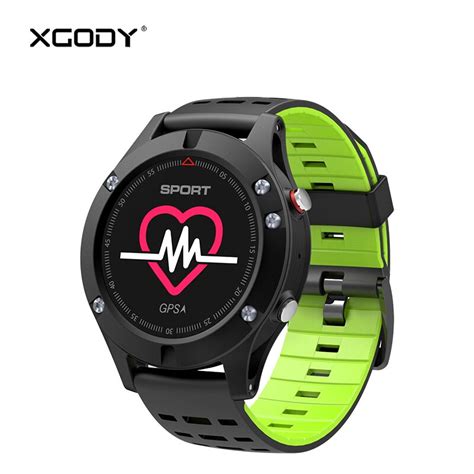 Xgody F5 Sports Smartwatch Fitness Tracker Gps 24h Heart Rate Monitor