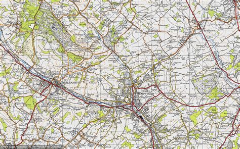 Map Of Gadebridge 1946 Francis Frith
