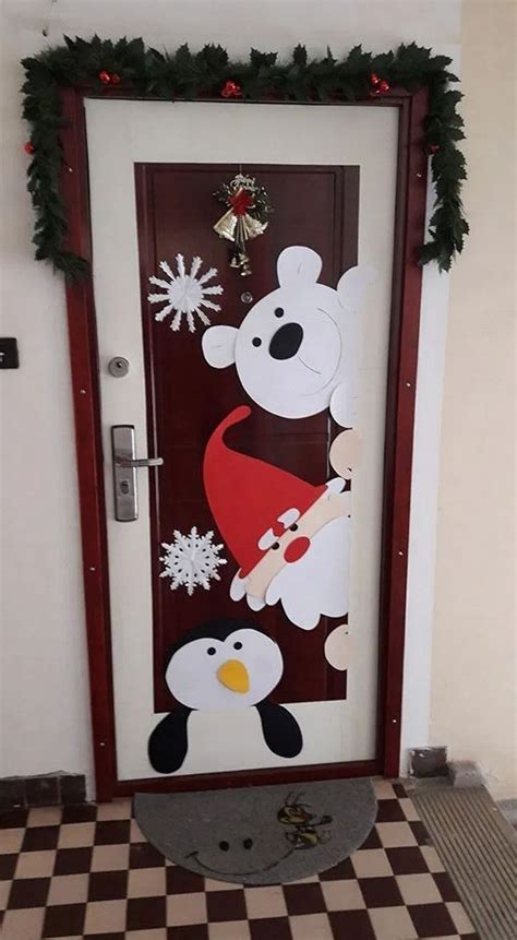 Cómo Decorar Las Puertas De Tus Habitaciones En Navidad Manualidades Eli