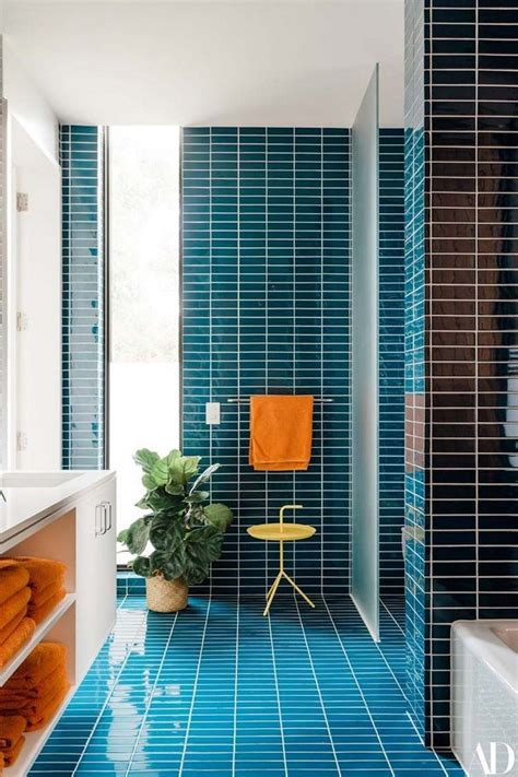 75 Midcentury Modern Bathroom Tile Ideas Mid Century