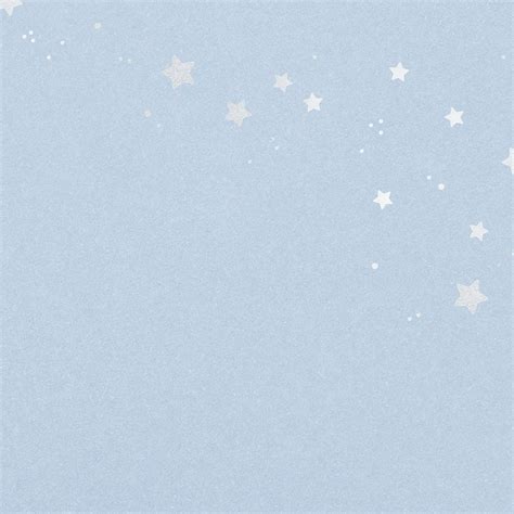 Light Blue Background With Silver Stars Pattern Free Image By
