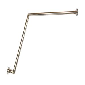 Fixed rods are traditional shower curtain rods. Sloped/Angled Ceiling Shower Rod