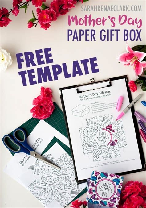 60+ gifts for mom she'll truly love. Download this free printable paper gift box template to ...