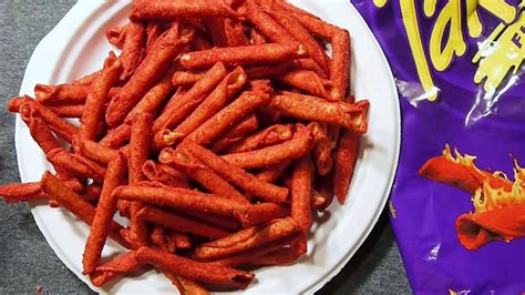 These Are Takis Fuego Hot Rolled Tortilla Snacks Youtube