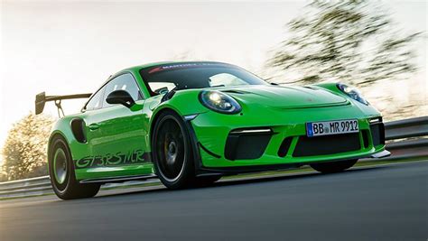 Manthey Racings Porsche 911 Gt3 Rs Laps The Nürburgring On Video