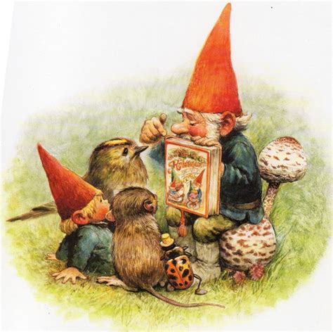 Rien Poortvliet 1932 1995 — Gnome Elf David The Secret Book Of
