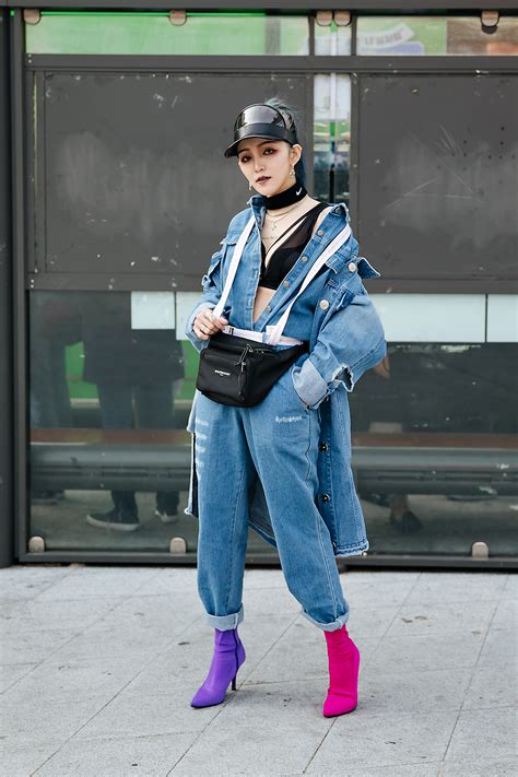 Seoul Fashion Week Streetwear Womens 2018fw écheveau