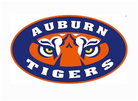 Auburn Tigers University Layered Svg Dxf Logo Vector File
