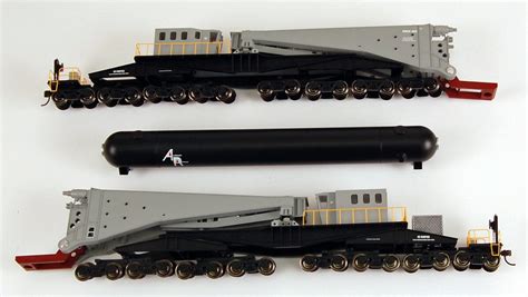 Bachmann 80512 Ho Schnabel Car With Load Grey And Black