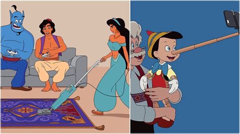 Add interesting content and earn coins. This Artist Imagines What Classic Disney Movies Would Look ...