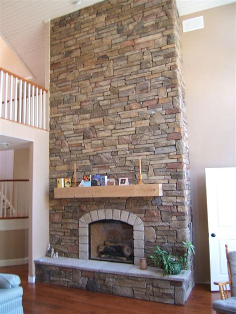 These are made lightweight for ease of transportation and for ease of installation. Cultured Stone Fireplaces - The Cultured Stoners