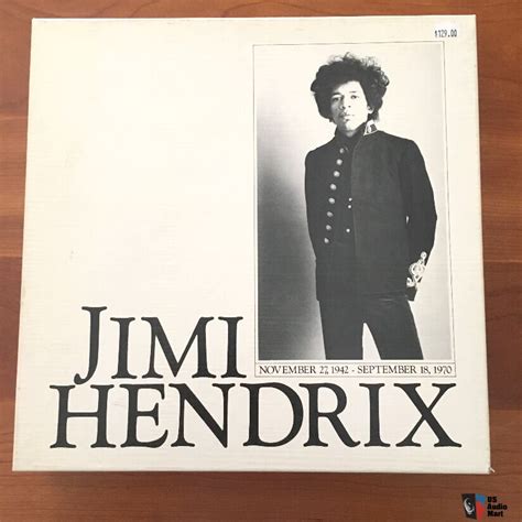 Reduced Rare Jimi Hendrix 10th Anniversary Box Set 12 Lp 1980 Nm