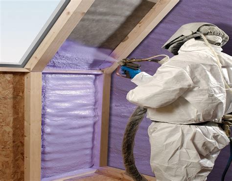Spray foam acts as a great insulator and vapour barrier, but it's made up of chemicals and needs to be handled with care. How to Stay Warm in Winter with Spray Foam Insulation | The House Shop Blog