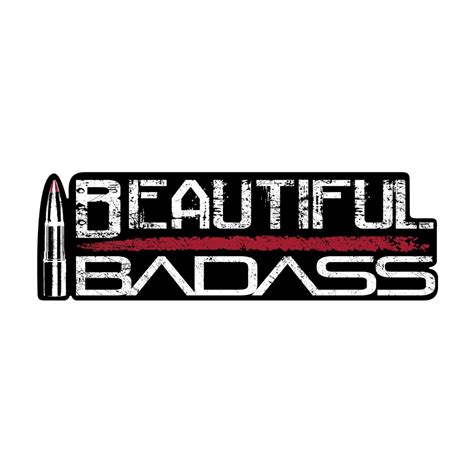Beautiful Badass Sticker In 2020 Badass Stickers Retail Logos