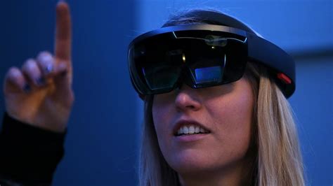 Microsofts Augmented Reality Headset Hololens Here Next Month The