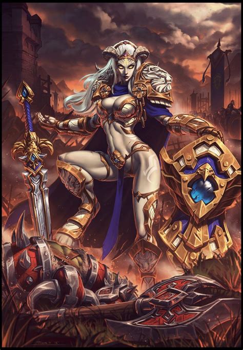 Artstation Priskah The Unstoppable Force Todor Hristov Warcraft