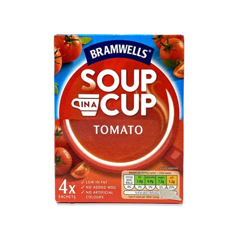 Soup In A Cup Tomato 91g Bramwells Aldiie