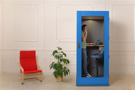 Phone Booths In Your Custom Colours Outfit Your Open Space