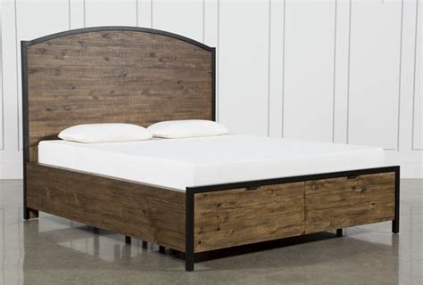 Although the price of queen bedroom sets with. Foundry Queen Panel Bed With Storage in 2020 | Bed storage ...