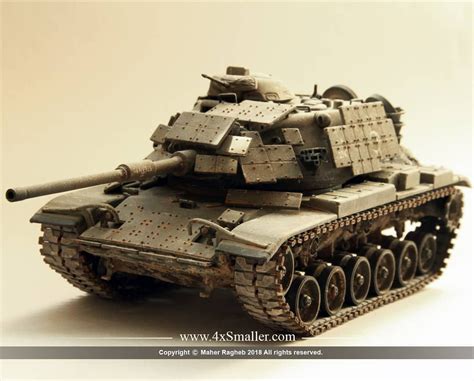 M60a1 Tank In 135 Scale By Maher Ragheb Scalemodel Scratchbuild