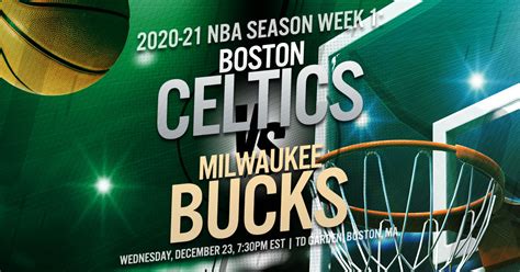 Get the latest nba fixtures with date, time & venue. 2020-21 NBA Season Week 1: Boston Celtics vs. Milwaukee Bucks
