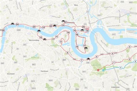 London Half Marathon 2023 Route Map Mitchell Lyons Buzz