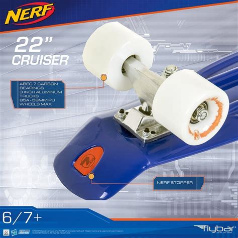 Buy Nerf Grip Tape Cruiser 22 Skateboard At Mighty Ape Nz