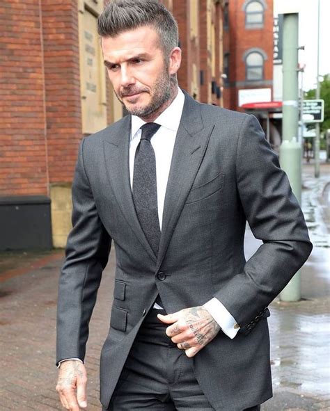 How To Make A Suit Last Forever David Beckham Suit Beckham Suit