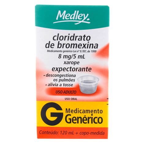 Cloridrato De Bromexina Posologia