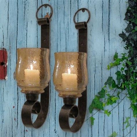 Maybe you would like to learn more about one of these? ST/2 TUSCAN FARMHOUSE Antique Iron WALL SCONCE CANDLE HOLDERS | eBay