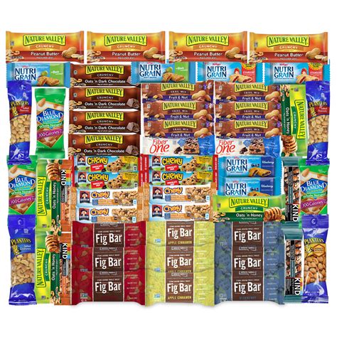 Healthy Snack Variety Pack Bar Snack Sampler And Care Package For Kids