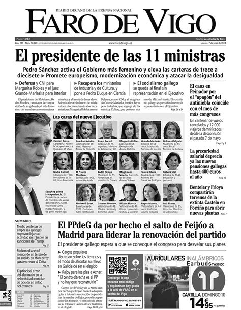Faro De Vigo Prensa Ibérica Web Del Grupo De Prensa Ibérica