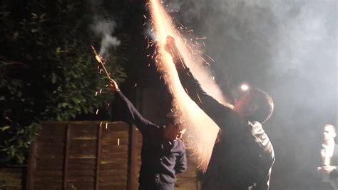 Firework Blows Up In Hand Youtube