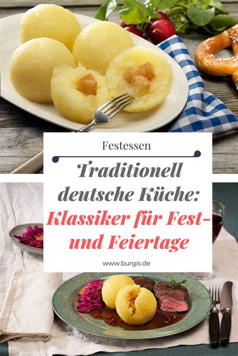 Traditionell Deutsche Küche Klassiker Für Fest Und Feiertage