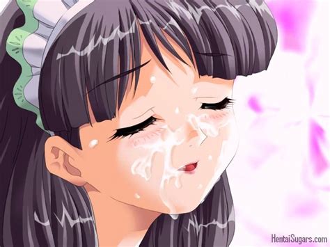 Sweety Anime Girl Gets Hot Cumshot In Her Lovely Face