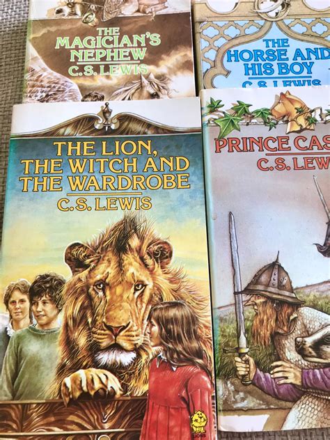 Full Series Of Narnia Books 7 X Vintage Paperback Books Etsy