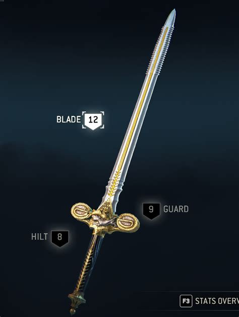 Full Gilgamesh Sword for Warden : forhonor