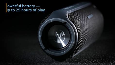 Treblab Hd55 Long Lasting Bluetooth Speaker With Hd 360° Sound Youtube