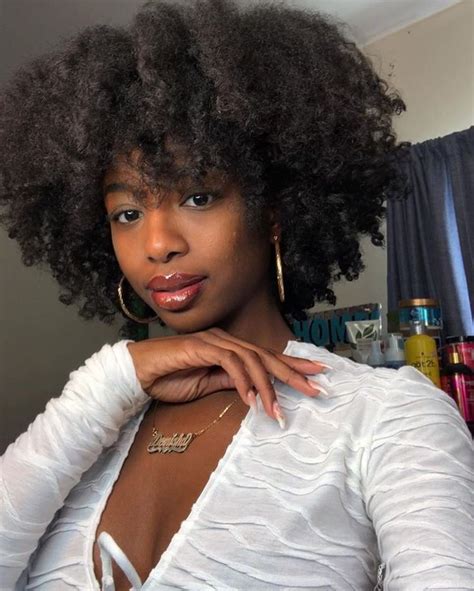 ig naturally nish in 2022 black girl natural hair natural hair styles natural hair beauty