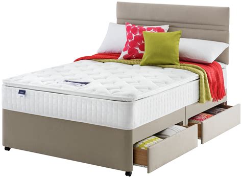 Buy argos outdoor day bed harvey norman au. Silentnight Stanfield Pillowtop 4 Drawer Divan - Double £ ...