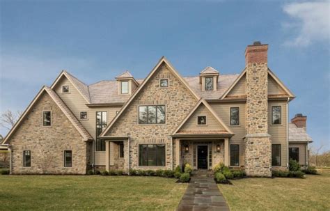 22 Million Newly Built Stone And Siding Home In Philadelphia