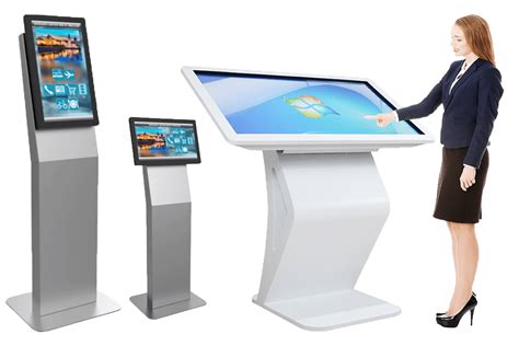 Touch Screen Interactive Whiteboard Kiosk System For
